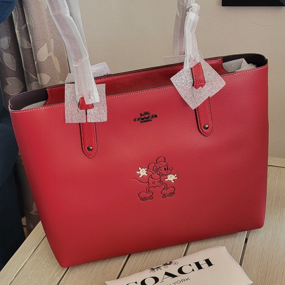 Coach X Disney Mickey Mouse large Tote bag
